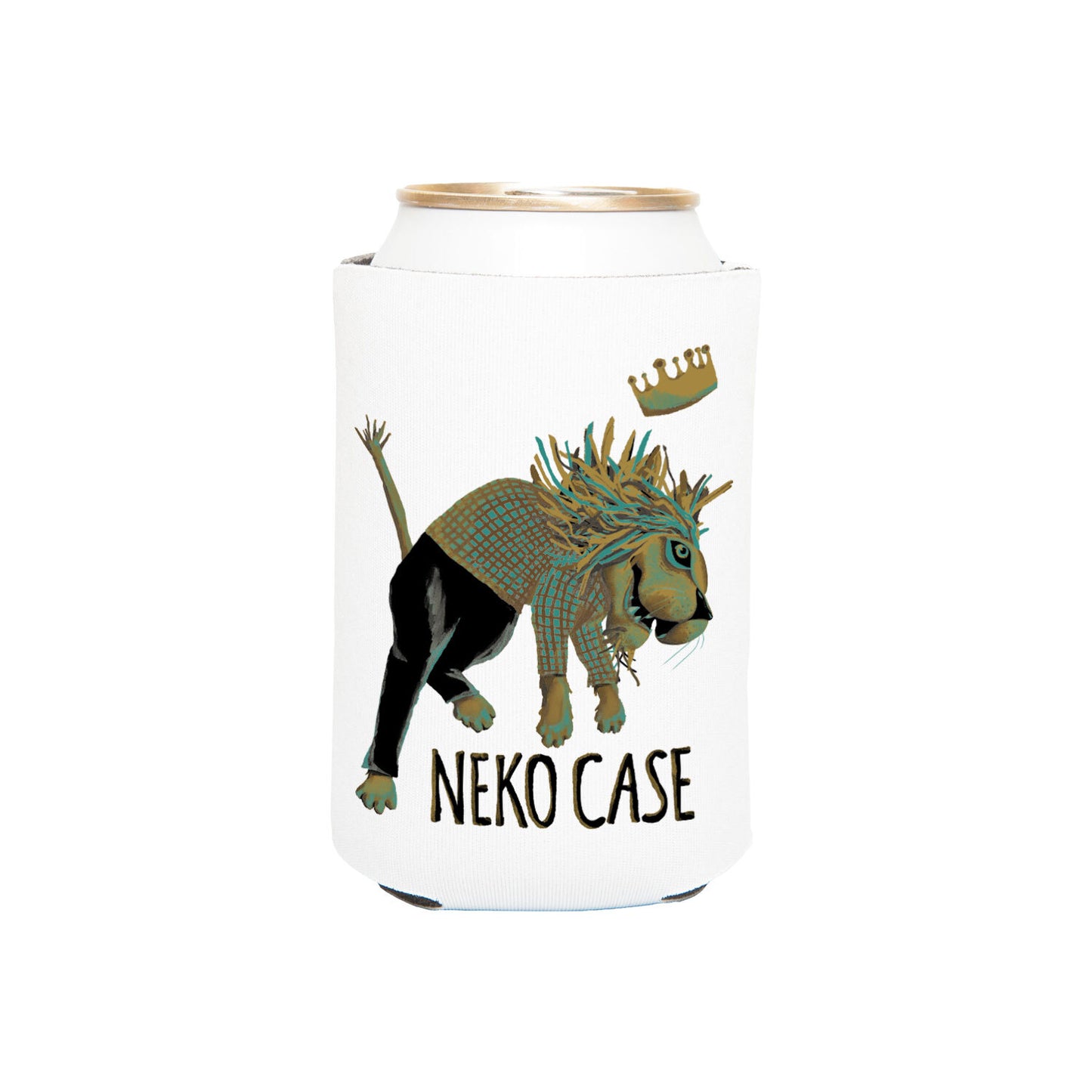 Lion Koozie