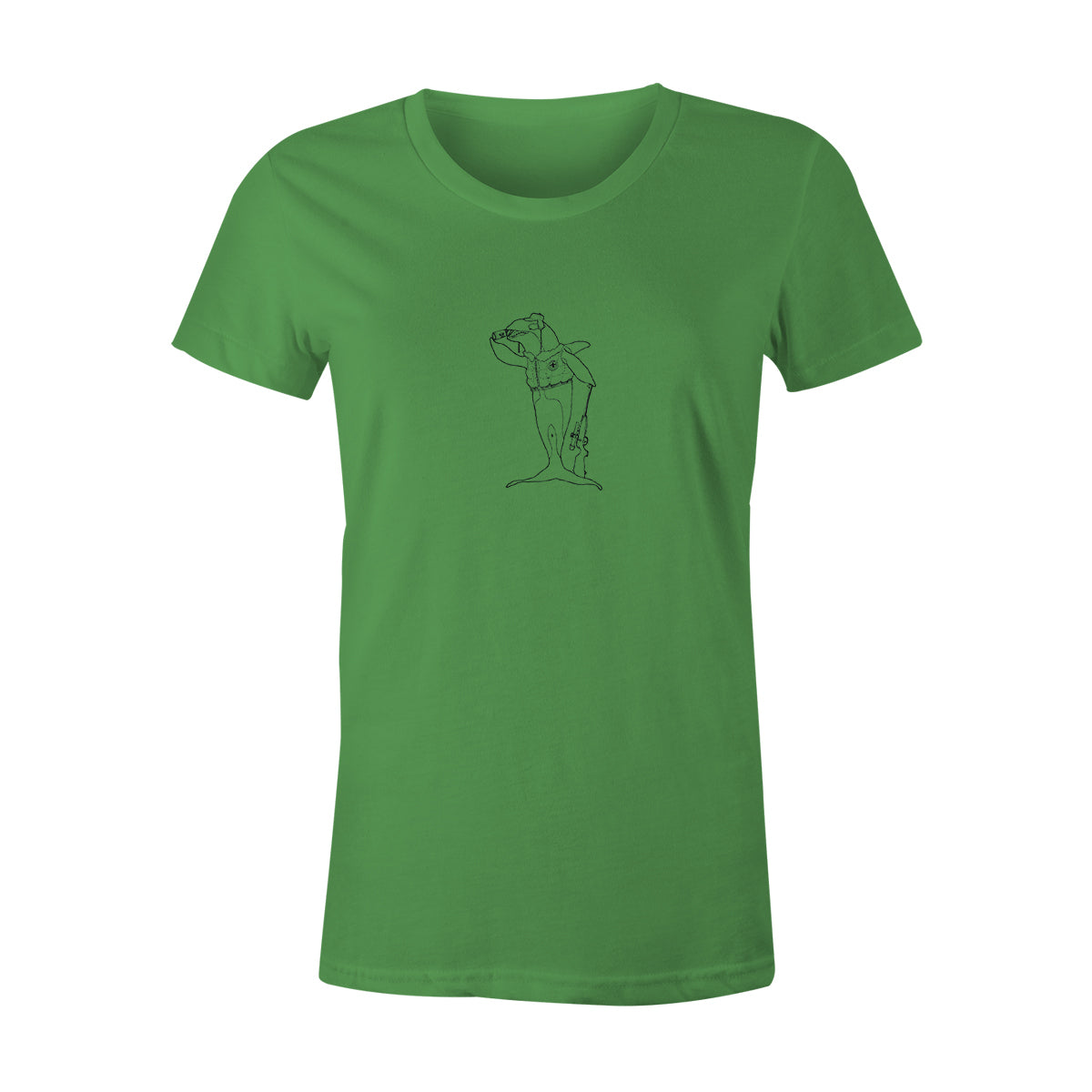 Hunting Orca Tee - Ladies (Green)
