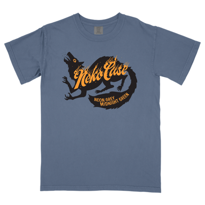 Neon Grey Midnight Green Tour Tee