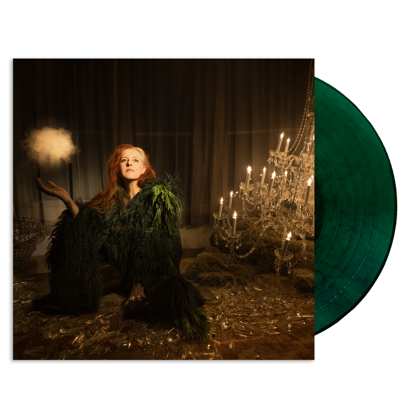 Neon Grey Midnight Green - Clear Green Smoke Vinyl [Signed Insert]